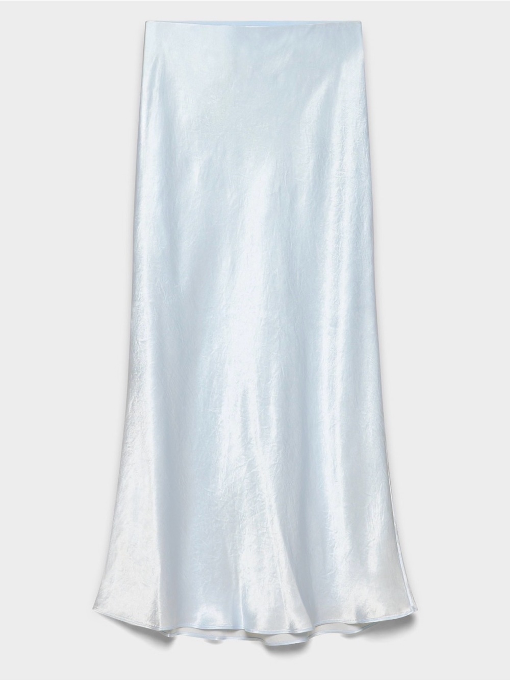 Aritzia satin midi skirt